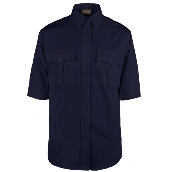 (Gold Patch) Ladies Epaulette Shirt American Military Short Sleeves Thumbnail