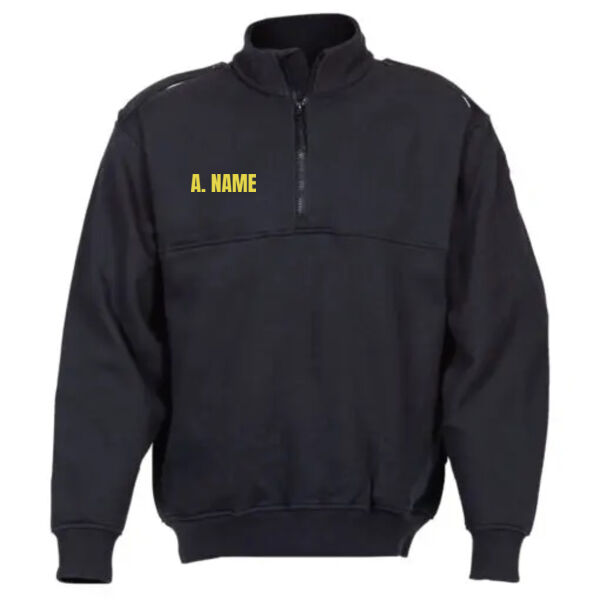 (Silver Patch) Personalized 1/4 Zip Sweater Thumbnail